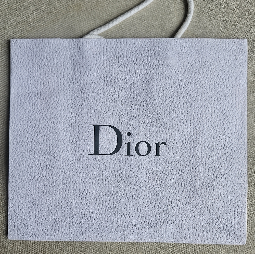 Dior Empty Shopping Bag